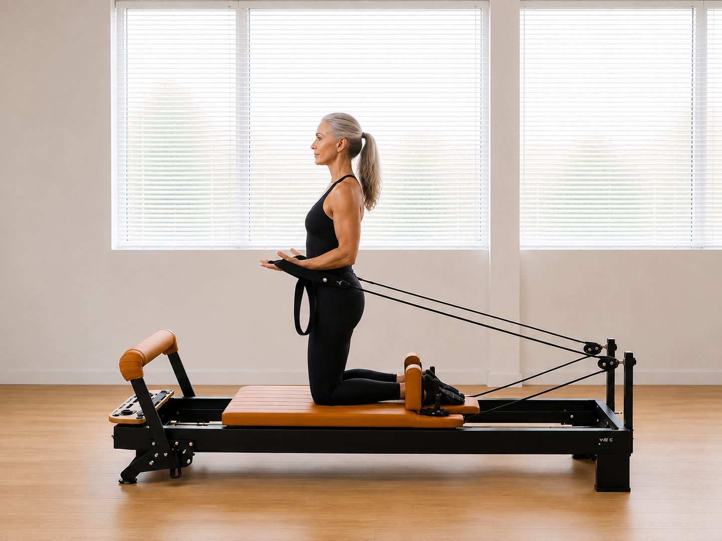 Clinical Pilates Hall του Fysiomed με reformer και convertible tower